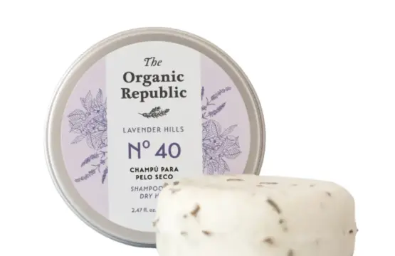 The Organic Republic Champú Sólido 40 Nutritivo Cabello Seco y Dañado 70g